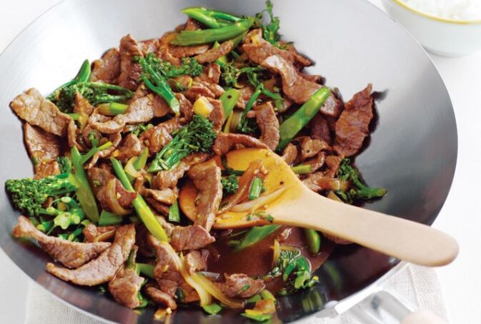 Bœuf rôti au gingembre