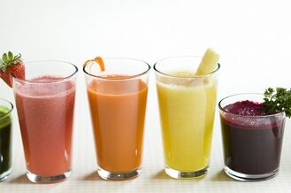 régime à base de jus pour perdre du poids