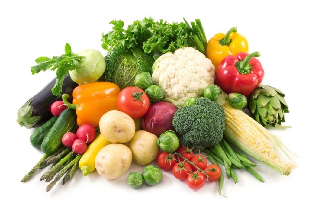 des légumes pour votre régime préféré